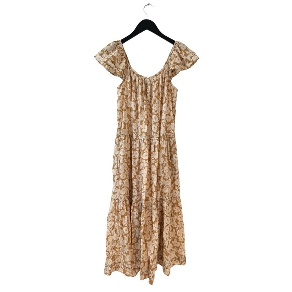 The Great Whip-Stitched Plumeria Dress Wild Brush Floral XS - Picture 3 of 13